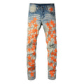 Men Trendy Jeans Pure cotton high quality