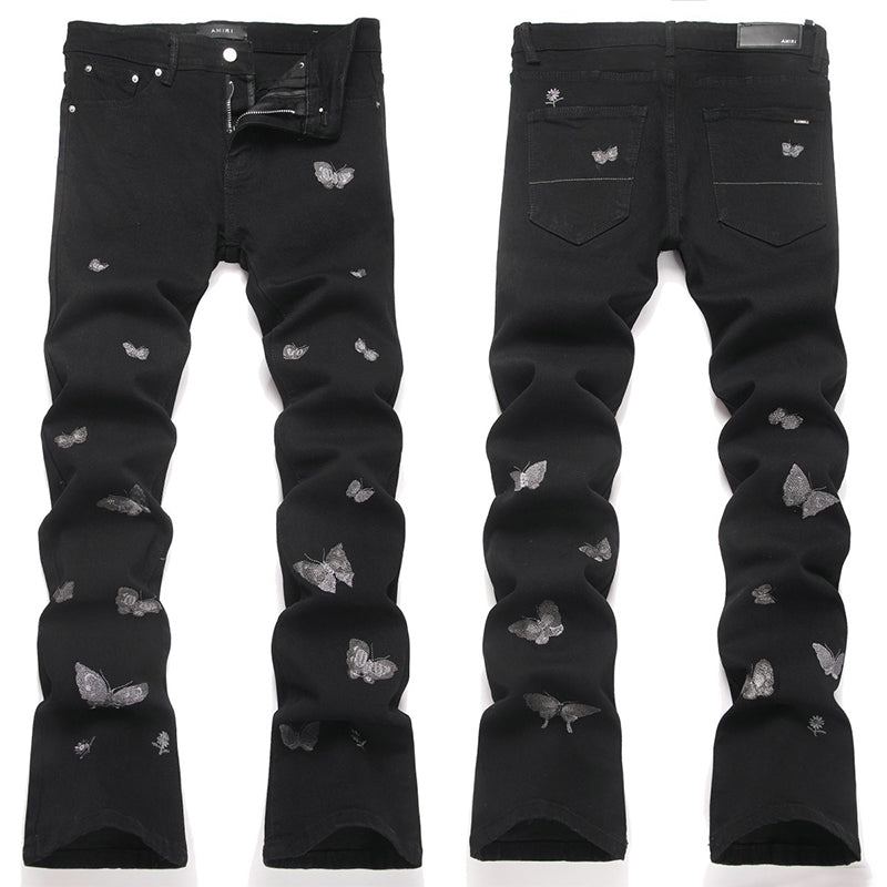 AMIRI Jeans High-quality distressed pure cotton