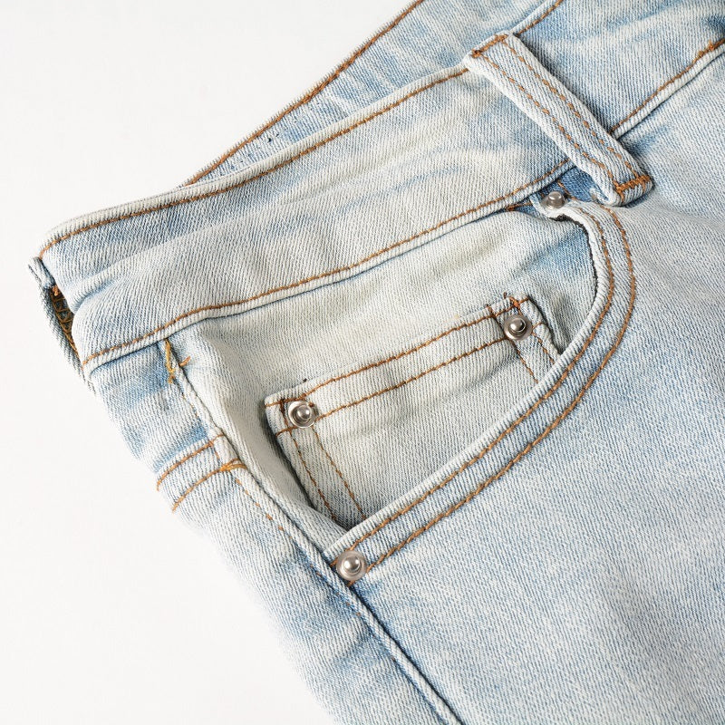 Men Trendy Jeans Pure cotton high quality