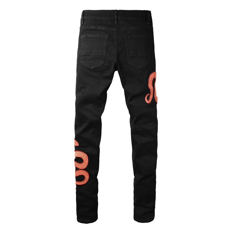 Men Trendy Jeans Pure cotton high quality