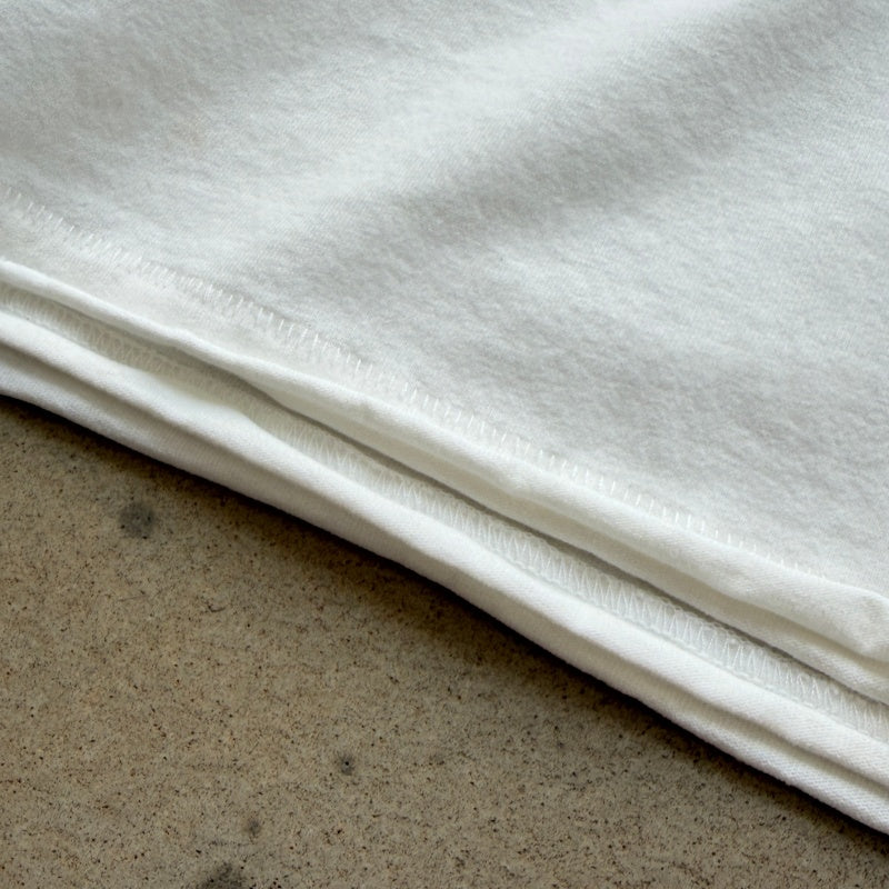 Unisex Vintage T Shirts Saint x Hiroshi Fujiwara IT'S A START Limited Collaboration â€?Authentic-spec 320g heavyweight fabric (retaining weight after washing); vintage single-stitch and blind-stitch construction; garment-dyed with enzyme-abrasion wa