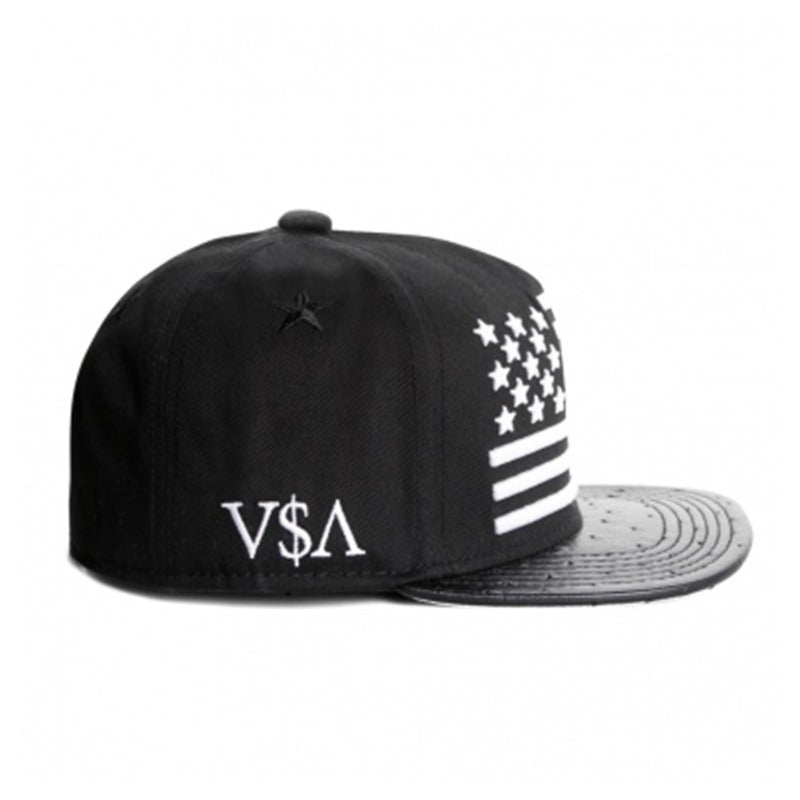 Trendy flat brimmed snapback hatsusa american flag unisex spring and autumn