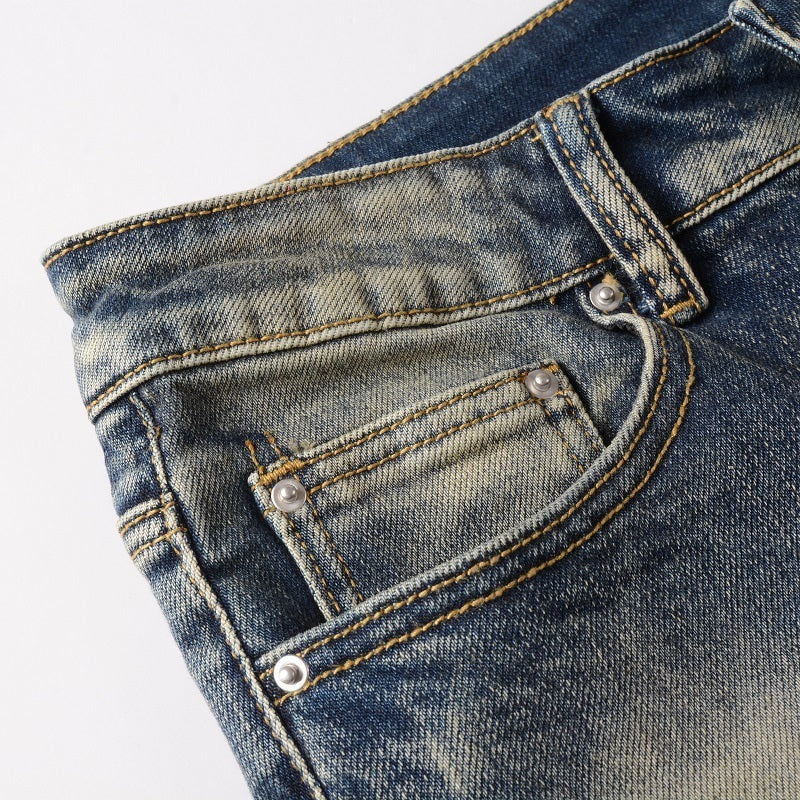 Men Trendy Jeans Pure cotton high quality