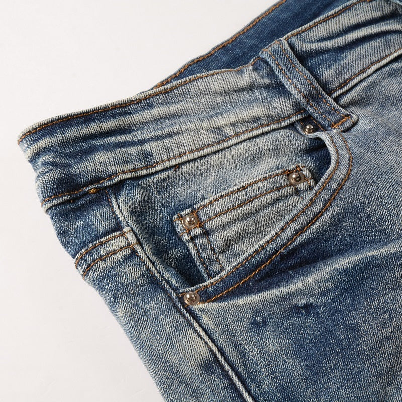 Men Trendy Jeans Pure cotton high quality