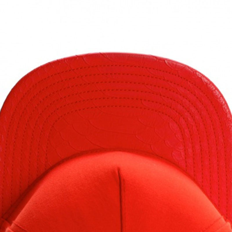 Trendy flat brimmed snapback hatslight board blank shade