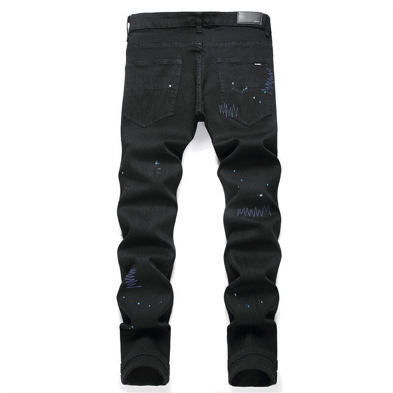 AMIRI Jeans High-quality distressed pure cotton