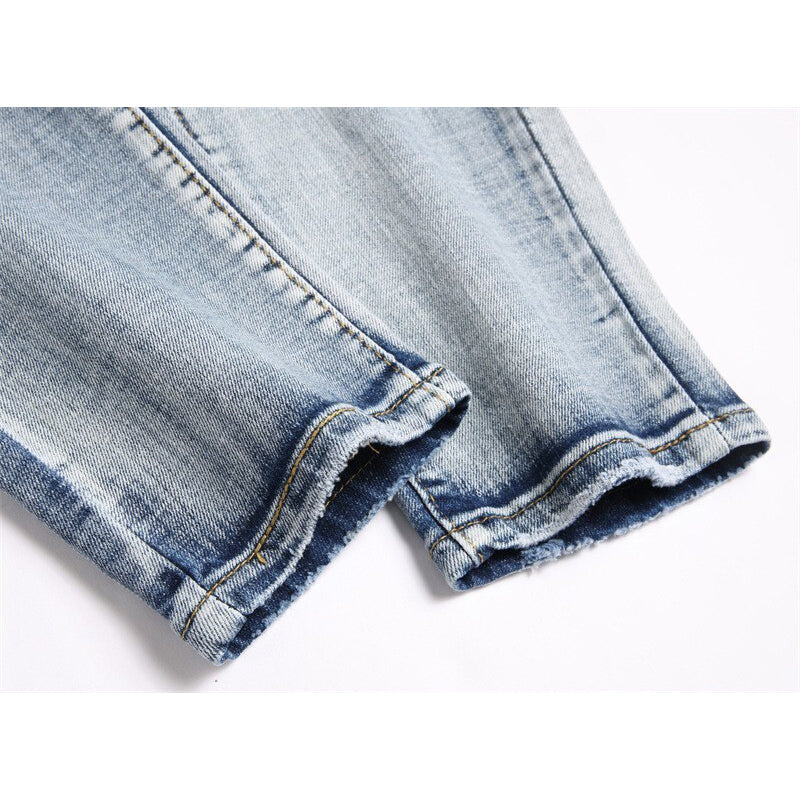 AMIRI Jeans High-quality distressed pure cotton