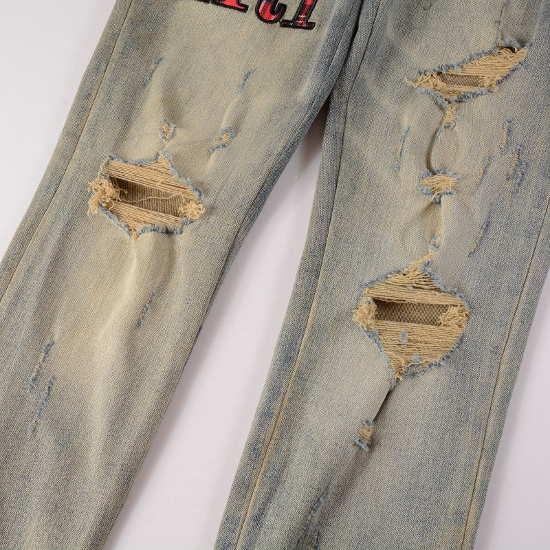 AMIRI Jeans High Street Distressed#888