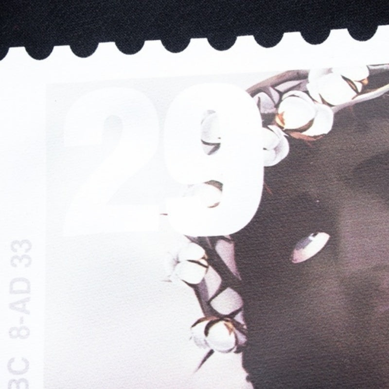 Denim Tears Hoodie Y2K Heavyweight Religious Postage Stamp Printed Oversized Streetwear Hoodie