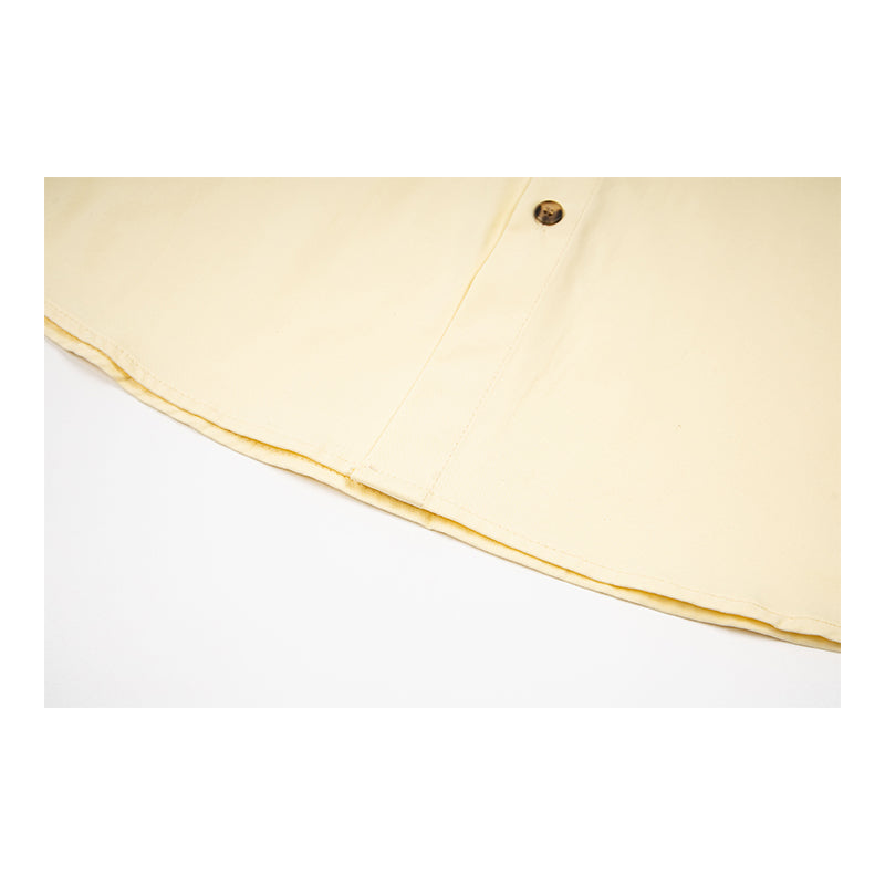 Unisex vintage T-shirt Polo shirt with a stand-up collar