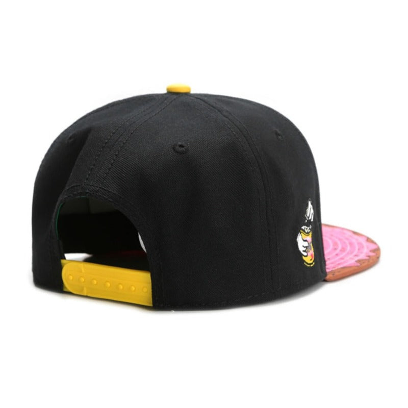 Trendy flat brimmed snapback hats