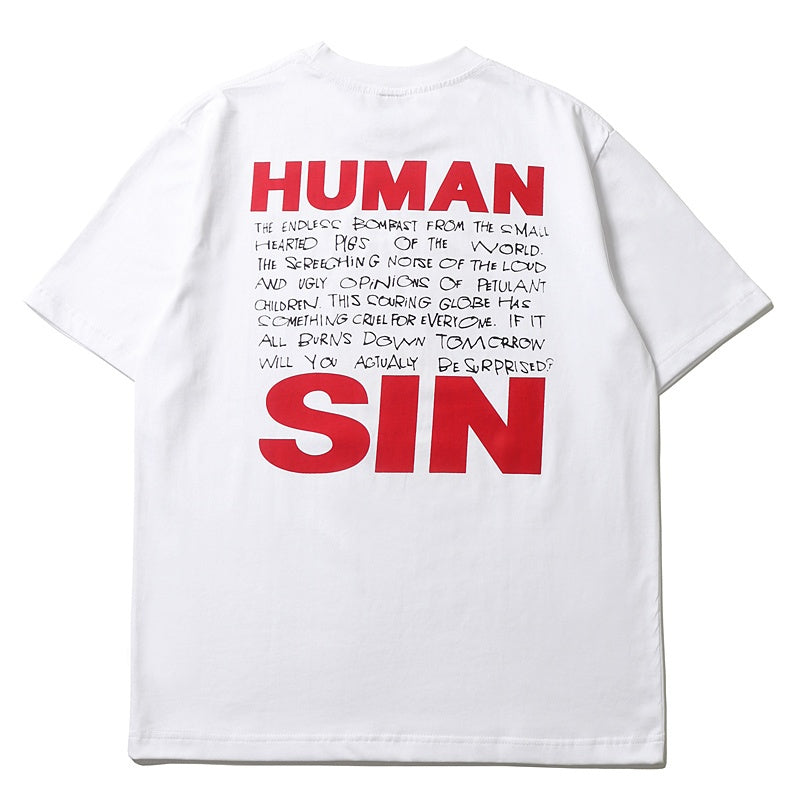 Mens T-shirt Fun brain print