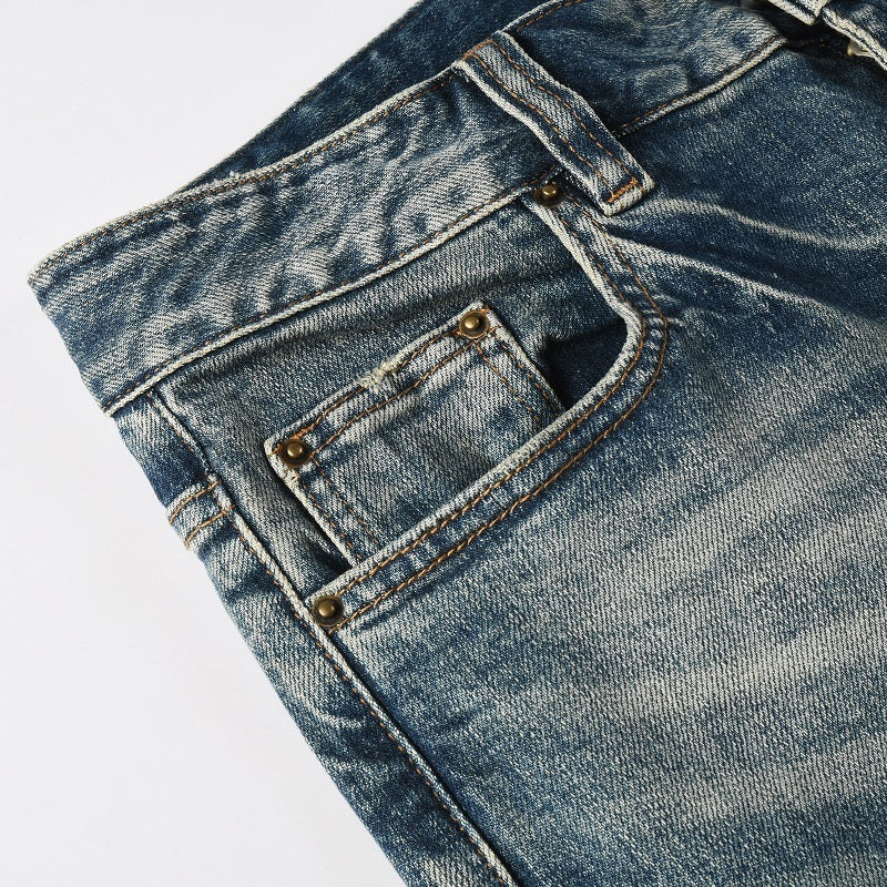 Men Trendy Jeans Pure cotton high quality