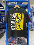 Vintage style washed summer wear T shirt 260G pure cotton high-quality streetwear