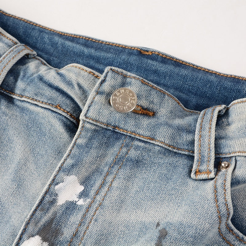 Men Trendy Jeans Pure cotton high quality