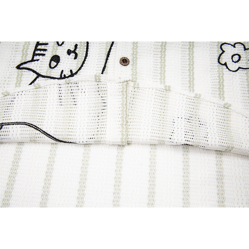 Unisex vintage T-shirt Polo shirt with a stand-up collar
