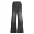 American-style streetwear harem pants Two Color Distressed Classic Outfit