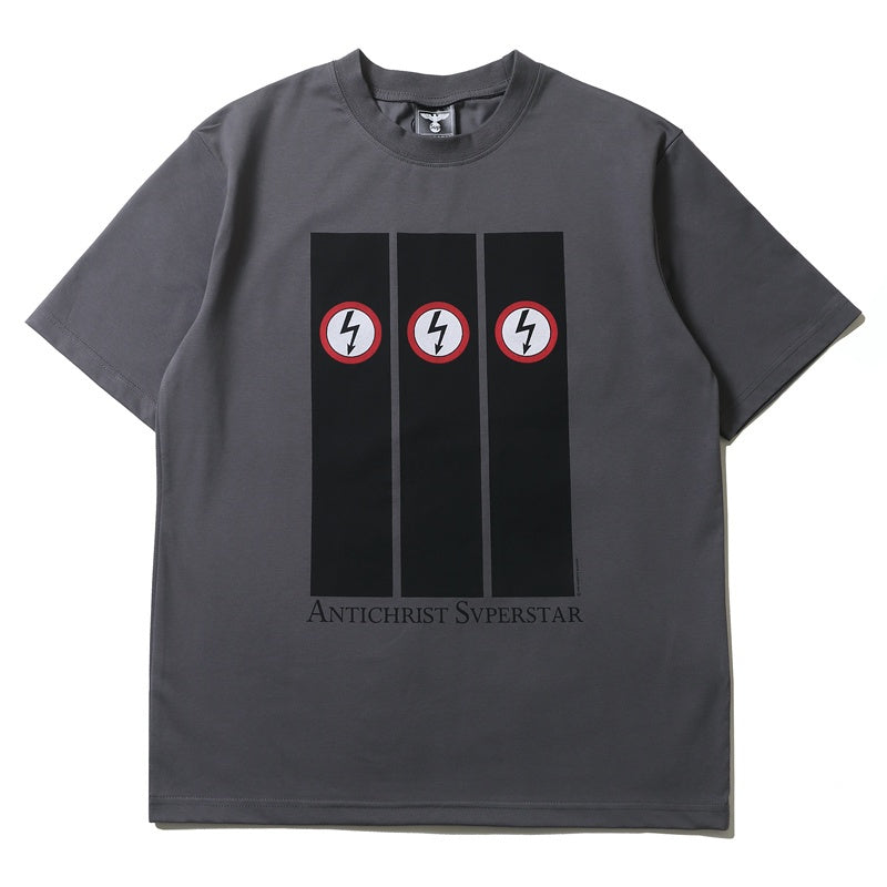 Mens T-shirt Vintage Little Lightning style worn by Kanye and Pharrell