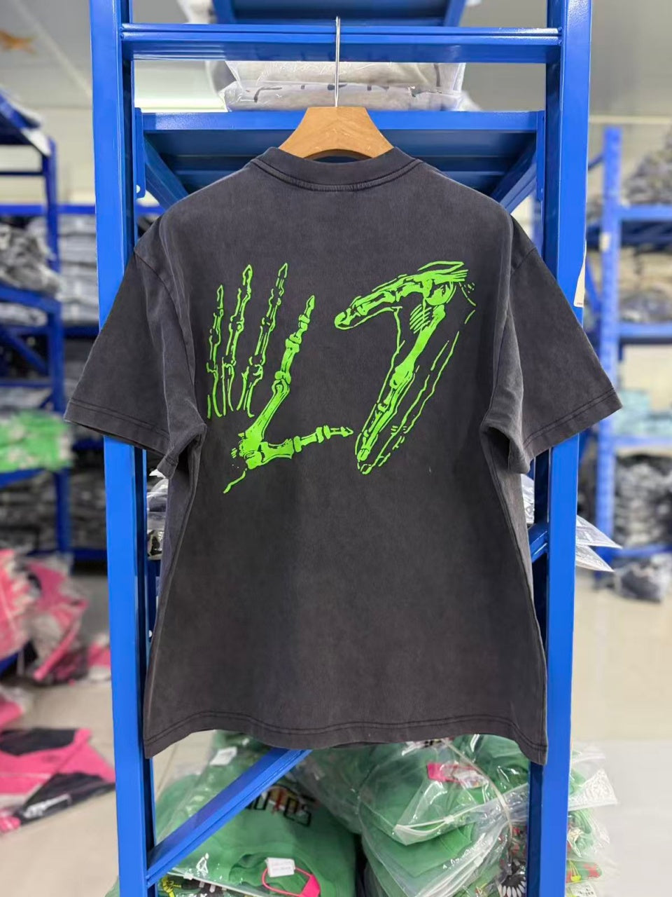 Vintage style washed summer wear T shirt 260G pure cotton high-quality streetwear