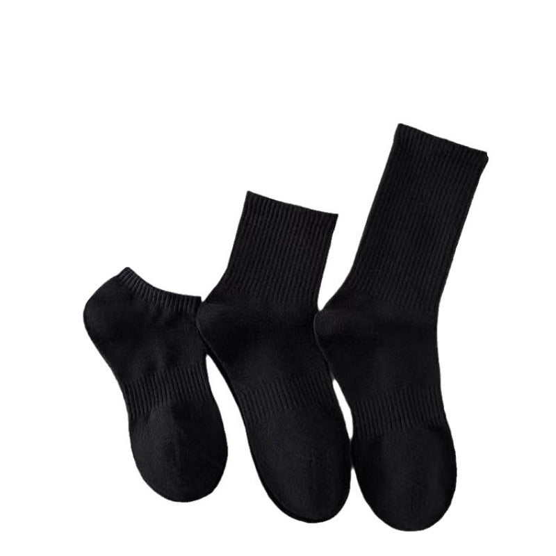 Men socks pure color