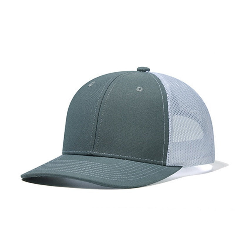 Trendy flat brimmed snapback hatssunshade net hat
