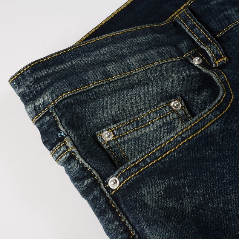 Men Trendy Jeans Pure cotton high quality