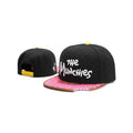 Trendy flat brimmed snapback hats