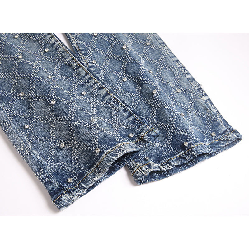 AMIRI Jeans High-quality distressed pure cotton