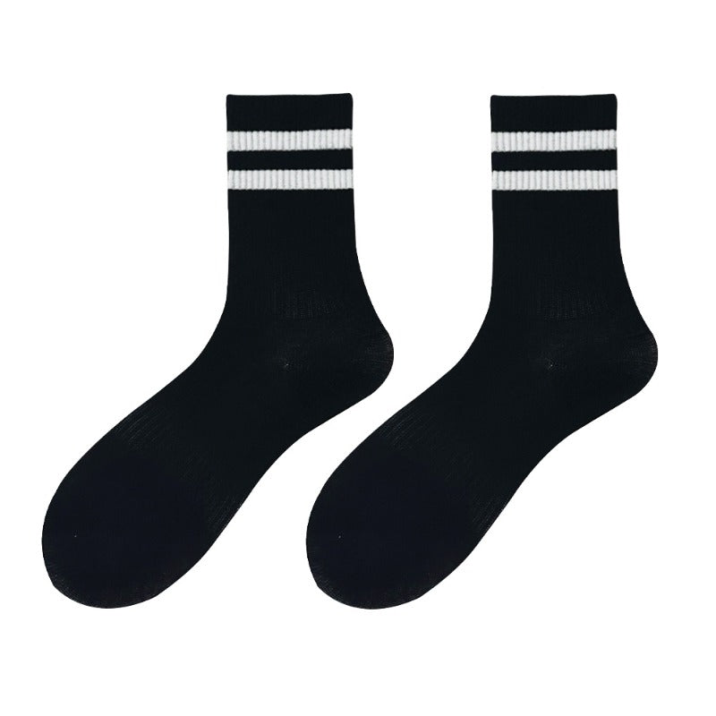 Men socks pure color
