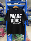 Vintage style washed summer wear T shirt Skull 260G pure cotton high-quality streetwear