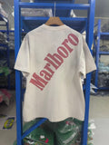 Vintage style washed summer wear T shirt 260G pure cotton high-quality streetwear