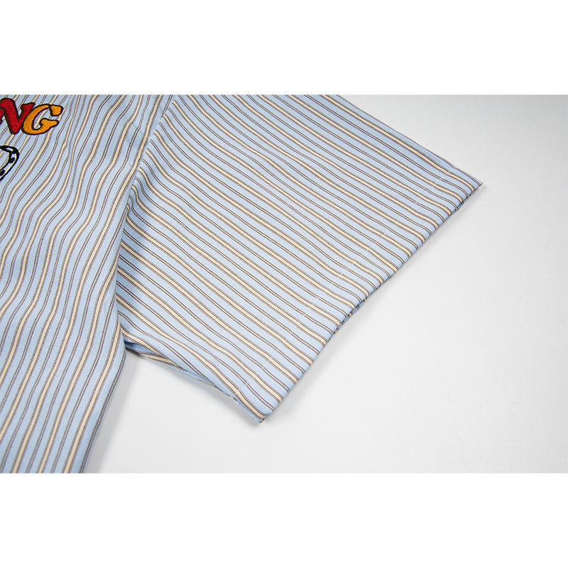 Unisex vintage T-shirt Polo shirt with a stand-up collar