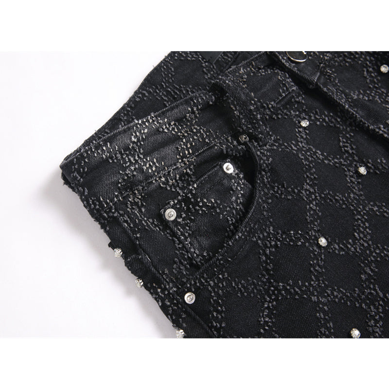 AMIRI Jeans High-quality distressed pure cotton