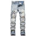 AMIRI Jeans High-quality distressed pure cotton