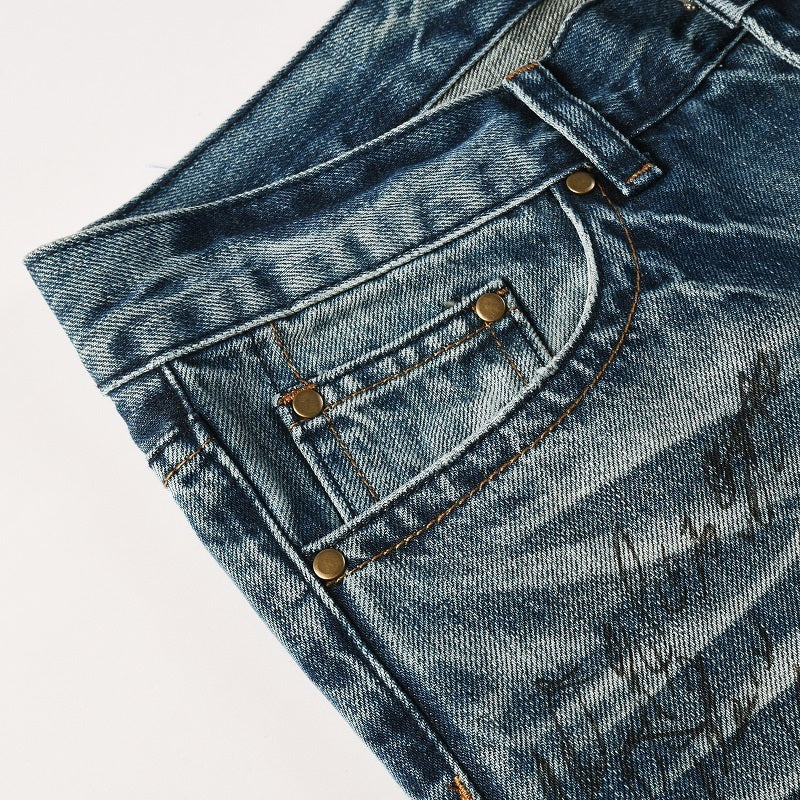 Men Trendy Jeans Pure cotton high quality