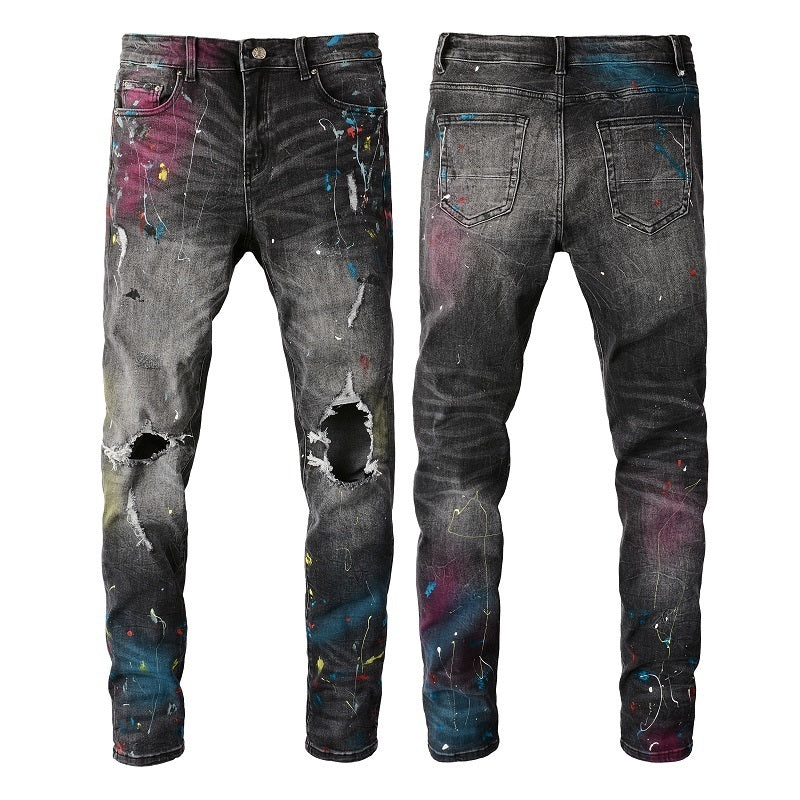 Men Trendy Jeans Pure cotton high quality