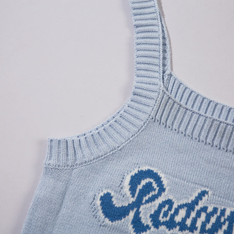 Unisex vintage camisole Sweet cherries