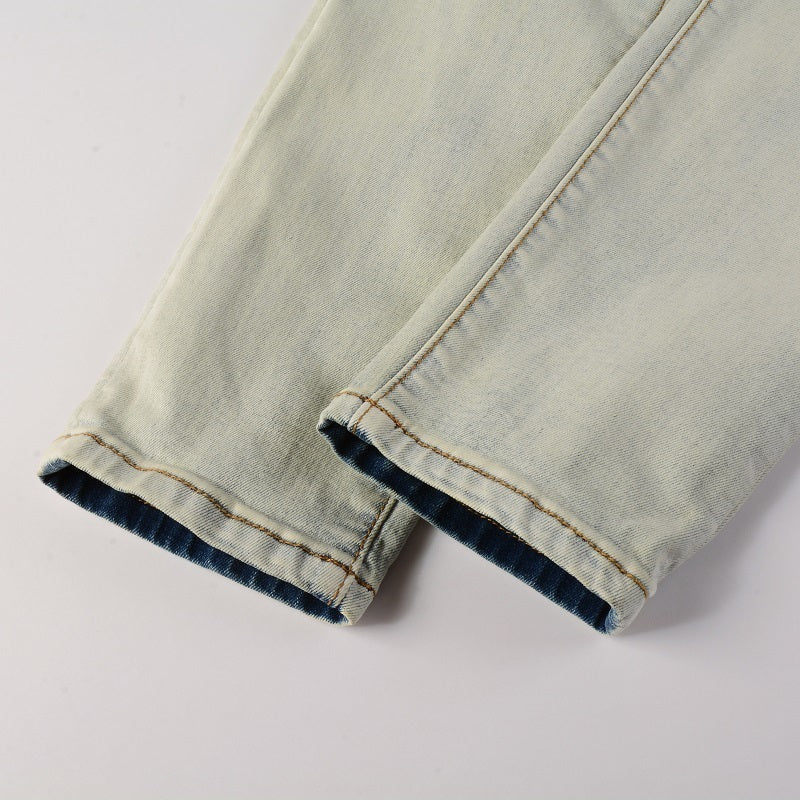 Men Trendy Jeans Pure cotton high quality