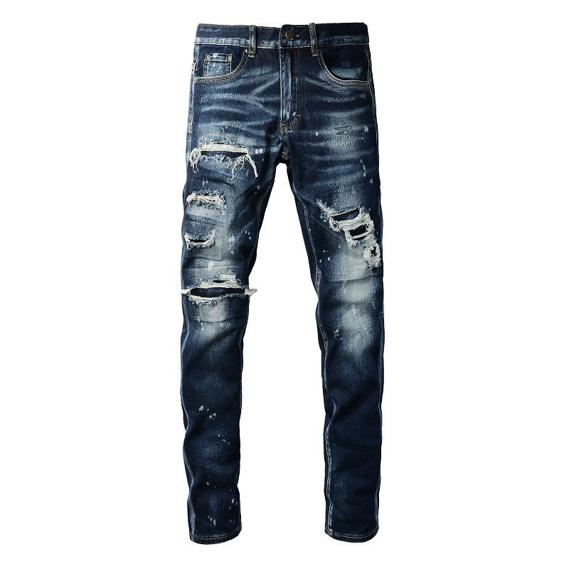 Men Trendy Jeans Pure cotton high quality