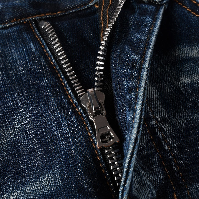 Men Trendy Jeans Pure cotton high quality