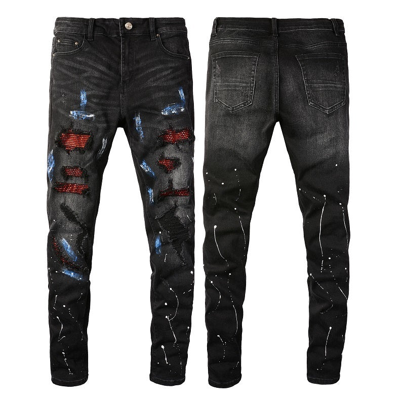 Men Trendy Jeans Pure cotton high quality