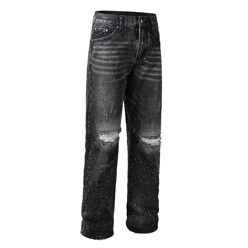 Men Trendy Jeans Pure cotton high quality