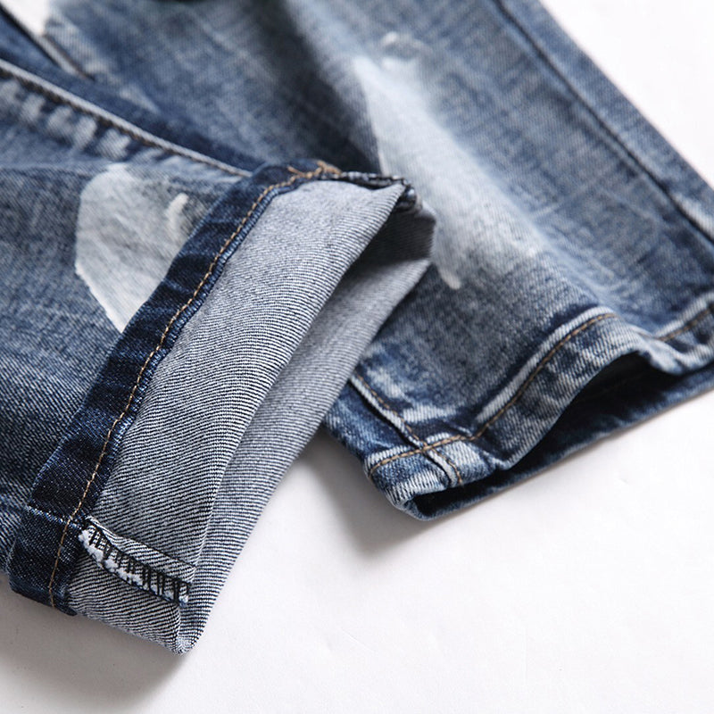 Mens Fashion Jeans MAA Embroidery 896# Pure cotton high quality