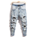 AMIRI Jeans High-quality distressed pure cotton