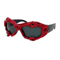 Trendy punk glasses dark gothic styley2k