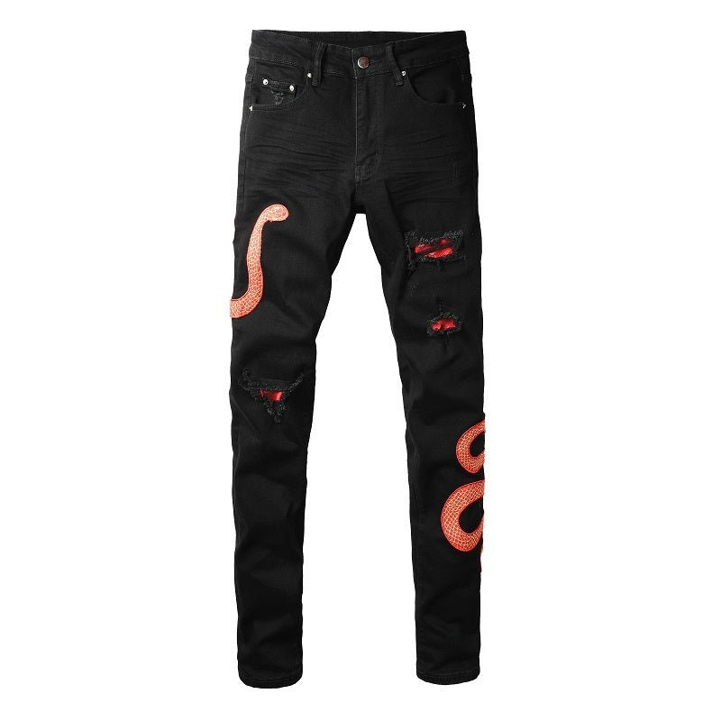 Men Trendy Jeans Pure cotton high quality