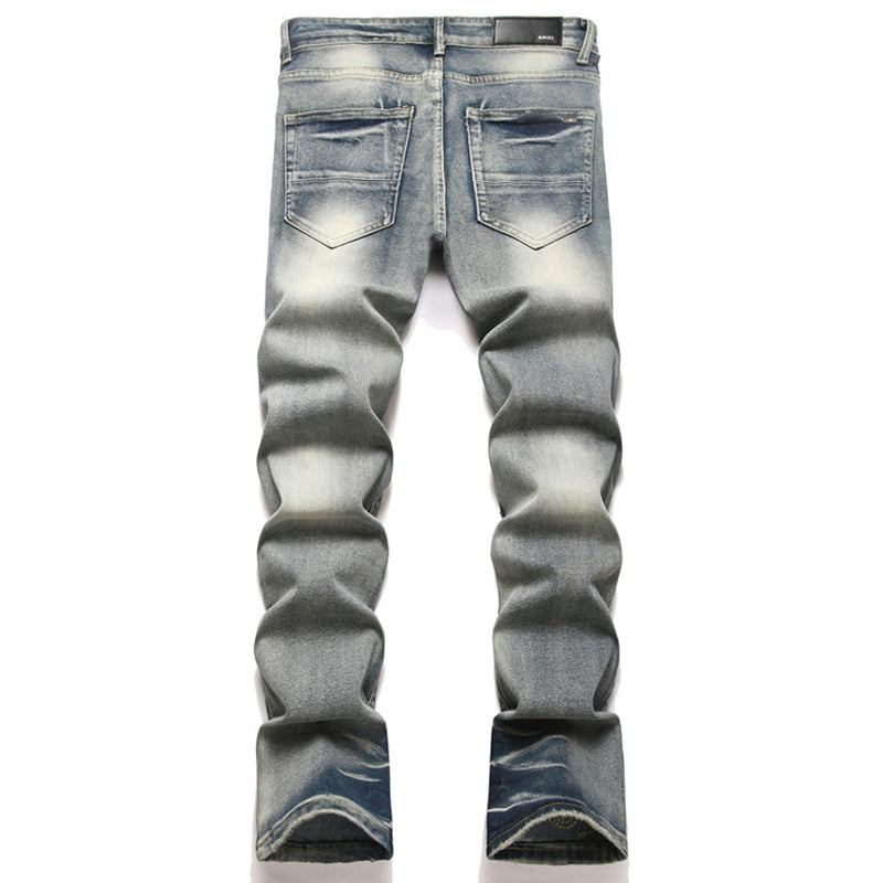 AMIRI Jeans High-quality distressed pure cotton