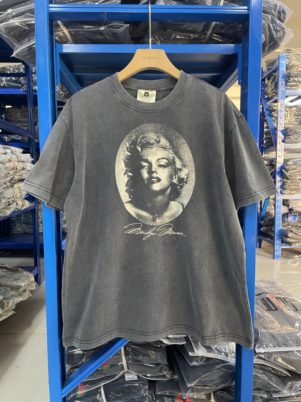 Vintage style washed summer wear T shirt 260G pure cotton high-quality streetwear