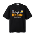 RHUDE T Shirts Royal Badge Trophy Streetwear Motif