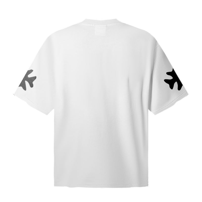 RHUDE T Shirts Old English Shield Typography